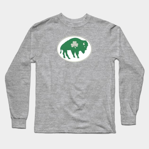 Water Buffalo Club 716 St. Patty’s Day Long Sleeve T-Shirt by Water Buffalo Club